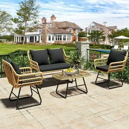 YITAHOME 4-Piece Outdoor Bistro Set