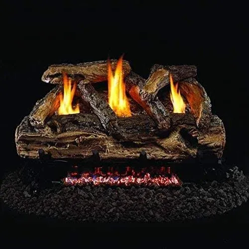 Peterson Real Fyre Vented Gas Log Set