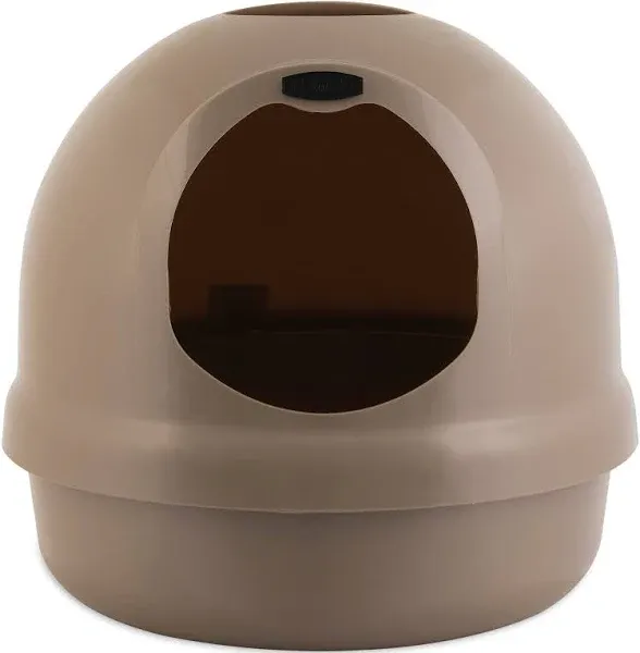 Booda Dome Litter Box, Titanium