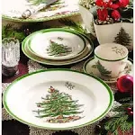 Spode Christmas Tree 4-Piece Dinnerware Place Setting, Service for 1