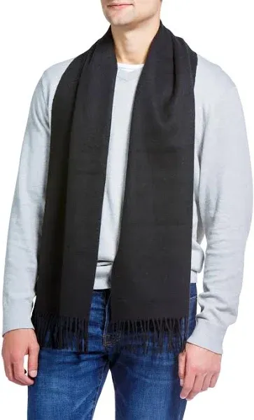 Fishers Finery Men&#039;s 100% Pure Cashmere Winter Scarf; 2-Ply Ultra Plush