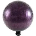 Minuteman-Achl<wbr/>a G12-PL-C 12 in. Gazing Globe - Plum Crackle