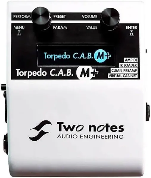 Two Notes Torpedo C.A.B. M+ Speaker Simulator Pedal