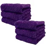 Paks Edgeless Microfiber Towels for Cars - 16x16 inch, Purple 