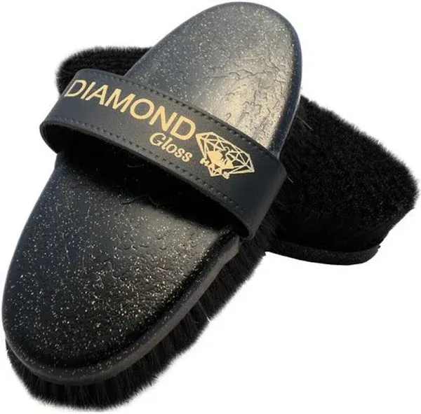 Haas Diamond Gloss Grooming Brush Horse Pony Care