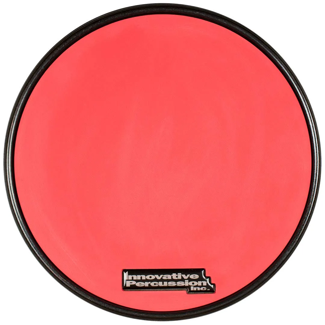 Innovative Percussion Red Gum Rubber Practice Pad with Rim