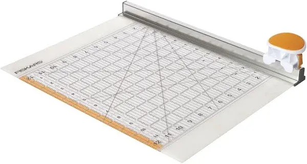 Fiskars Rotary Ruler Combo For Fabric Cutting Magnetic Carriage #576