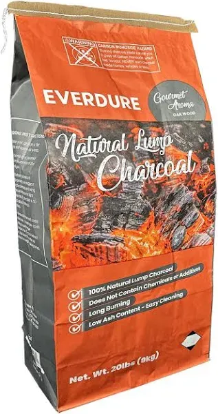 Everdure All-Natural Long Burning Lump Charcoal