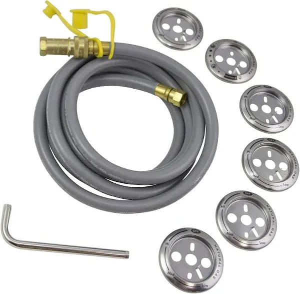 Char-Broil 4984619A Natural Gas Conversion Kit-2008 to 2019, Silver