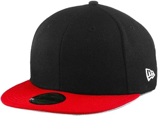 Men's New Era Black/Red Custom 9FIFTY Adjustable Hat