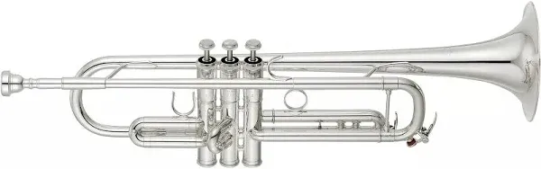 Yamaha YTR-8335LAIIS Custom Professional BB Trumpet - Silver-Plated