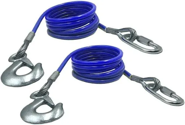 Trailer Safety Chains Cables 68 inch for Towing Bar，120<wbr/>00 Lbs Loading one