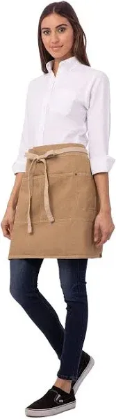 Chef Works Austin Bistro Apron ALWCD026NAT0