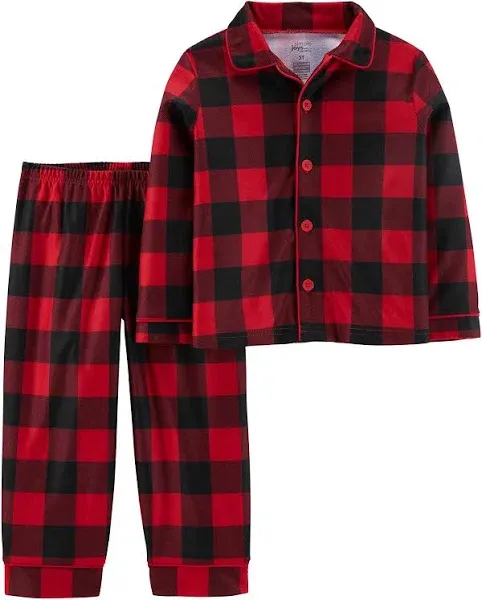 Simple Joys by Carter's Toddlers and Baby Boys' 2-Piece Coat Style Pajama Set