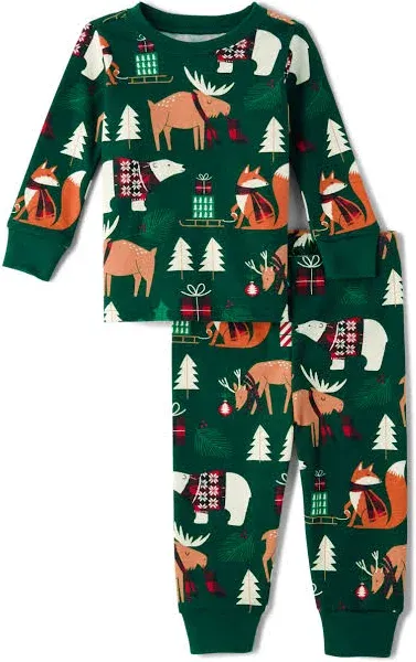 The Children’s Place Family Matching, Christmas and Holiday Pajama Sets, Cotton