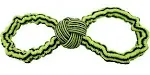 Jolly Knot-n-Chew Dog Toy Gentle Tugger / Small/Medium