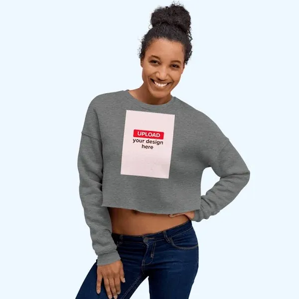 BELLA+CANVAS Women's Cropped Fleece Crew