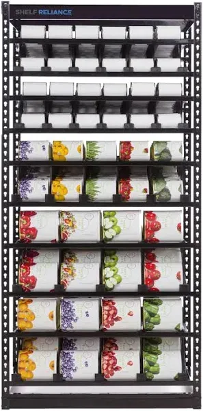 Shelf Reliance Maximizer Variety Can Rotation Organizer