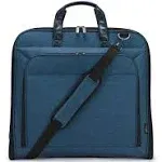 Amazon Basics Carry-On Garment Bag for Travel and Business Trips with Shoulder Strap - Navy