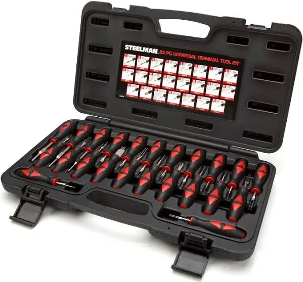 Steelman 95839 23-Piece Universal Terminal Tool Kit