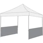 ABCCANOPY Two Half Walls for Pop Up Party Tent Canopy Gray