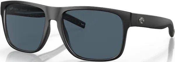 Costa Spearo XL Matte Reef Frame Green Mirror Polarized Glass Lens Men's Sunglasses