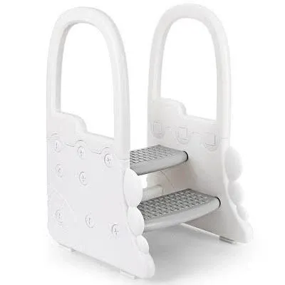 2 Step Toddler Step Stool for Bathroom Sink