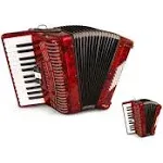 Hohner 1304-RED 48 Bass Piano Accordion