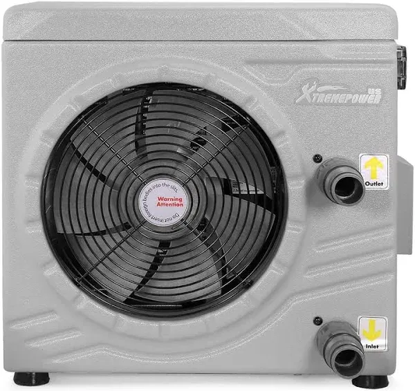 Above Ground Heat Pump Swimming Pool Heater up to 4700 Gallons 14500 BTU/HR