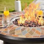 Sudbury 42" Firepit Table - Brown