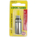 LockNLube Grease Gun Hose Swivel - Coarse Threads