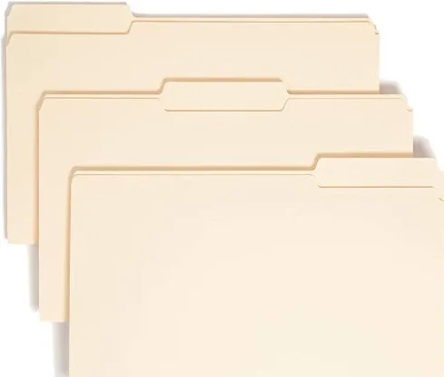 Smead File Folders 1/3-Cut Tab