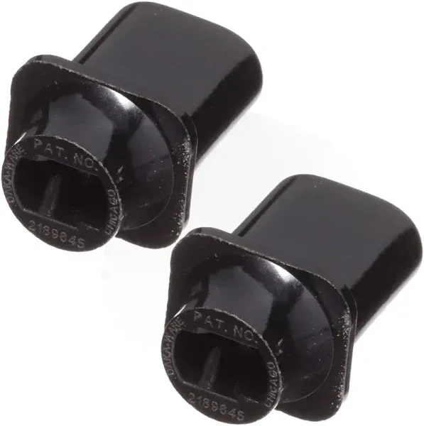 Fender Pure Vintage Telecaster Top-Hat Switch Tips Black (2)