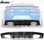 Ikon Motorsports Rear Diffuser Bumper Lip for Chevrolet Camaro (2016-2024)