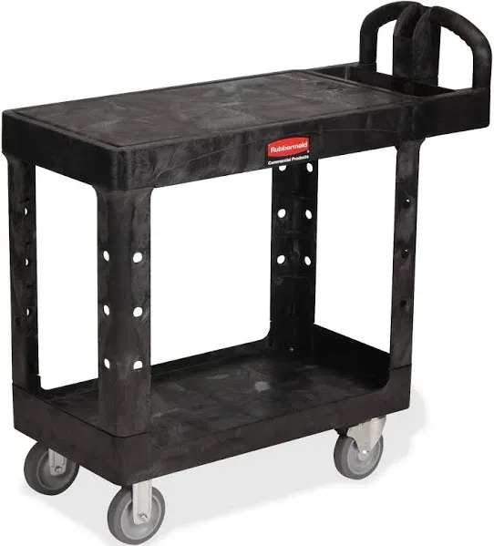 Rubbermaid Flat Shelf Utility Cart