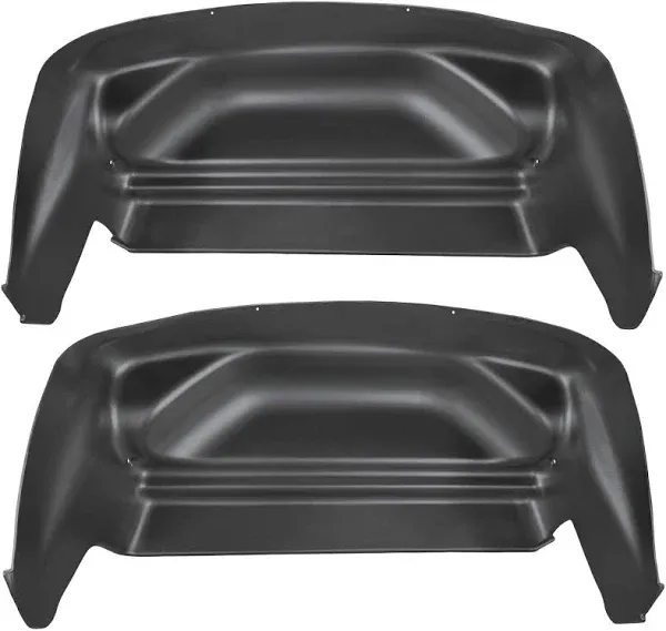 2011 Chevrolet Silverado 2500 HD Rear, Driver and Passenger Side Wheel Well Guard Series Fender Liner 79001 by Husky Liners®