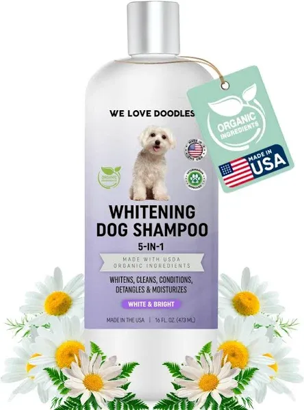 We Love Whitening Dog Shampoo