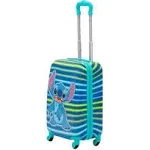 Disney Ful Stitch Neon Stripe Kids 21" Luggage