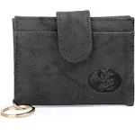 Julia Buxton Heiress Pik-Me-Up® Tab Card Case Black