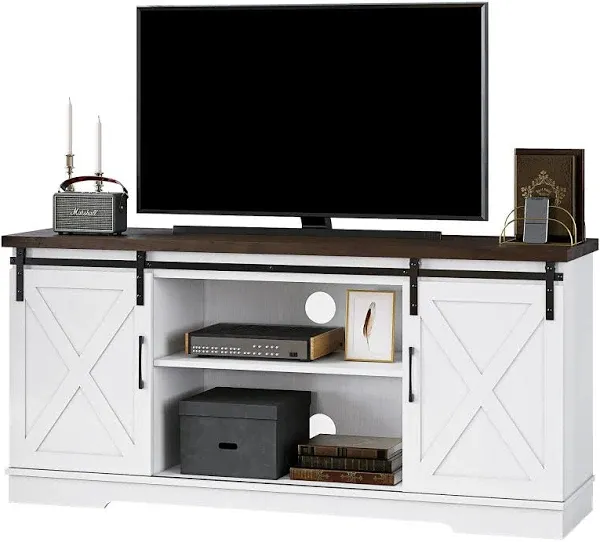 IDEALHOUSE Farmhouse TV Stand