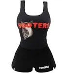 Hooters Girl Outfit Black Costume M Black