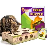 Cat Amazing - Best Cat Toy Ever! Interactive Treat Maze & Puzzle Feeder for Cats