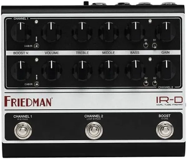 Friedman IR-D Dual Tube Preamp & di Pedal