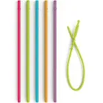 Softy Straws Long Reusable Silicone Tumbler Straws Slender