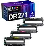 E-Z Ink Remanufactured Drum Unit Replacement for Brother DR221 DR-221 DR221CL to Use with HL-3140CW HL-3170CDW MFC-9130CW MFC-9330CDW Printer (1