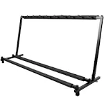 Kuyal Guitar StandMulti-Gui<wbr/>tar Display Rack Folding Stand Band Stage Bass Aco...