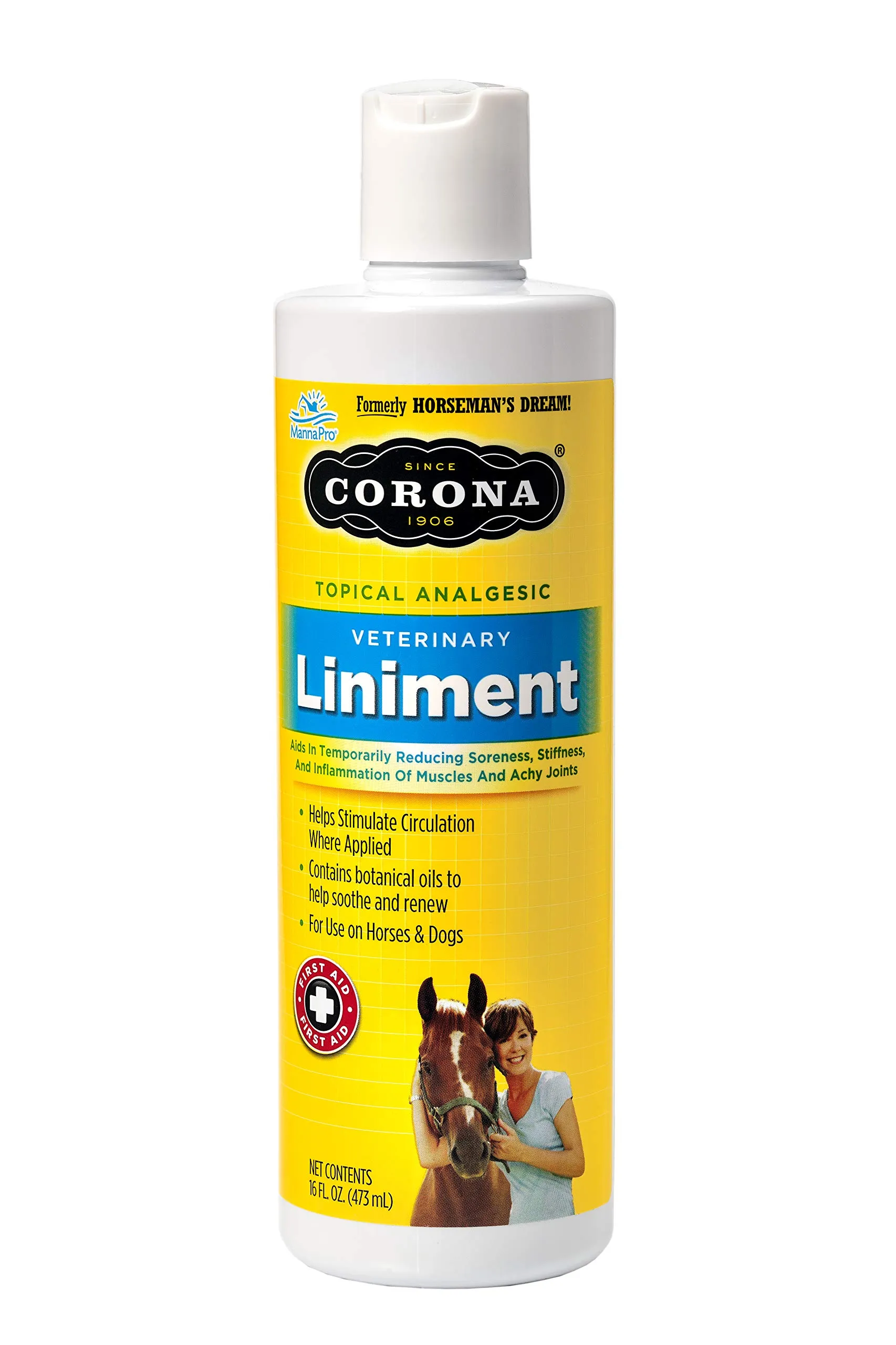 Corona Topical Analgesic Veterinary Liniment, 16oz