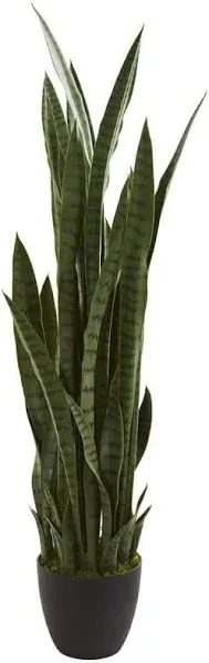 Nearly Natural 46 in. Sansevieria Artificial Plant