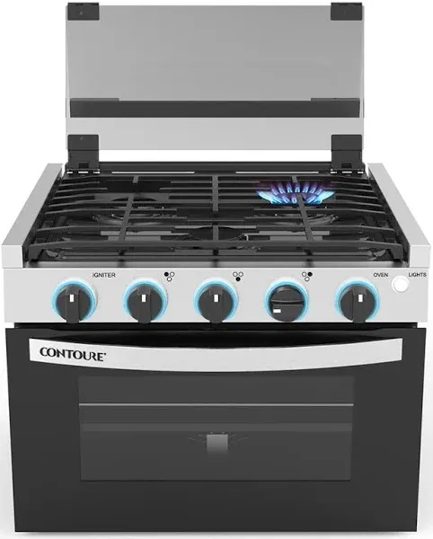 Camping World Contoure 17" 3-Burner Drop-In Gas Range