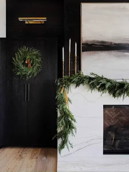 Norfolk & Cypress Mix Faux Garland